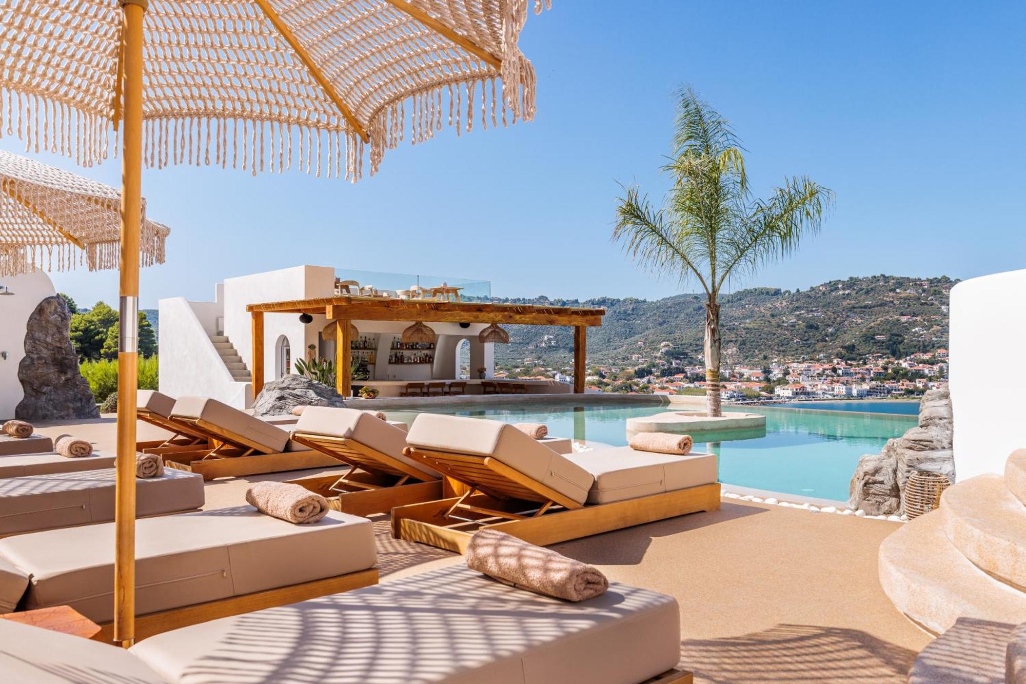 Evlalia Studios & Villas Скопелос Екстериор снимка