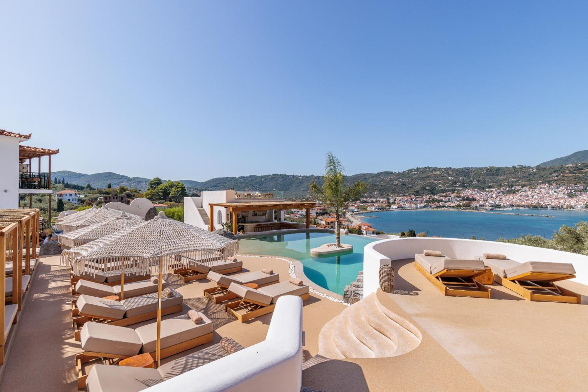 Evlalia Studios & Villas Скопелос Екстериор снимка