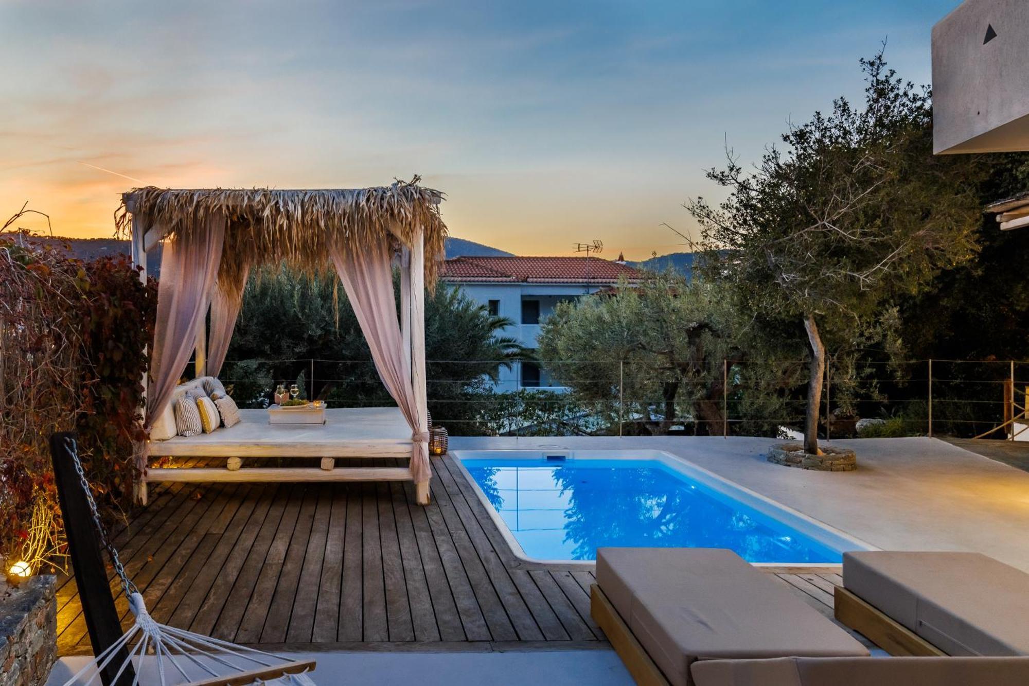 Evlalia Studios & Villas Скопелос Екстериор снимка
